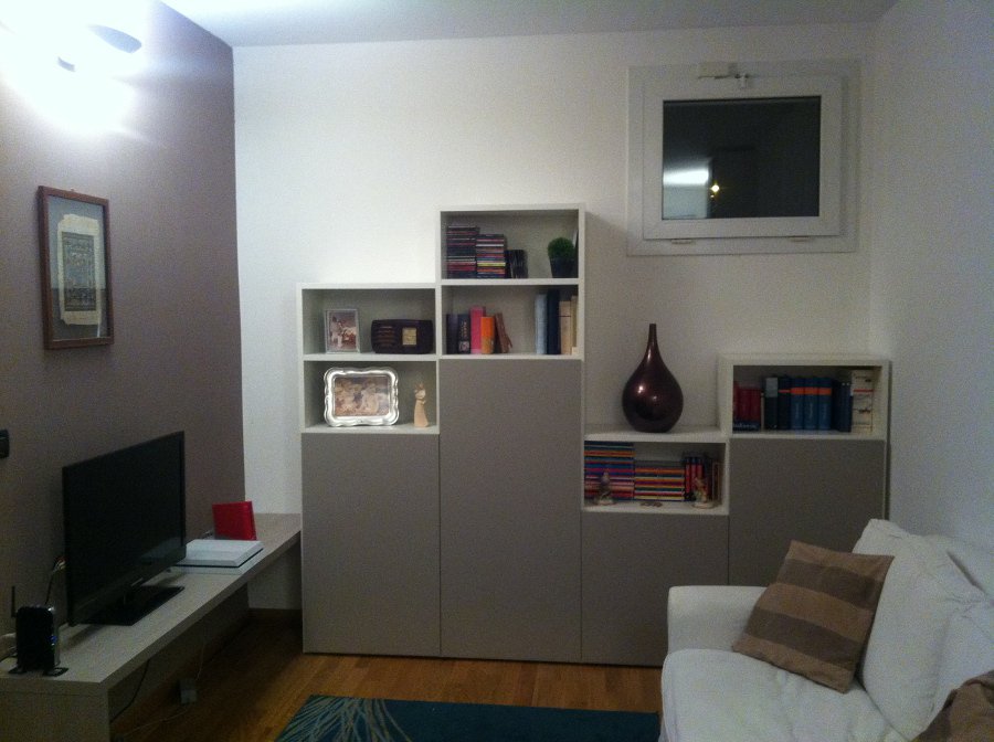 Un ambiente casalingo open space